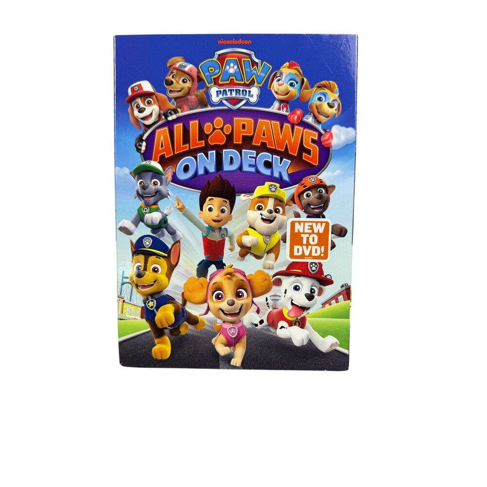 PAW Patrol: All Paws on Deck [DVD] New Sealed